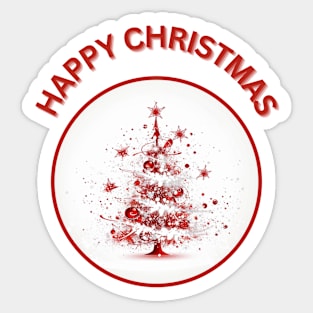 Happy Christmas Sticker